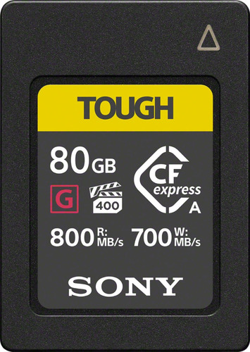 Tarjeta De Memoria Sony Cfexpress Tipo A De 80 Gb