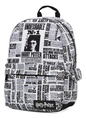 Mochila Urbana Harry Potter Diario Reliquias Se Busca Blanco Diario