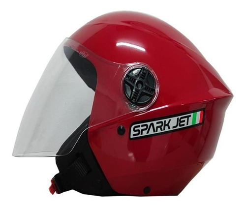 Capacete Moto Ebf Spark Jet Aberto Lançamento + Nfe