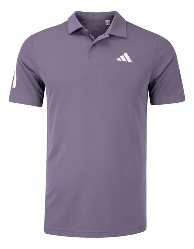 Camisa Polo Masculina adidas Manga Curta Club 3 Stripes MercadoLivre