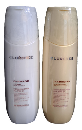 Olorchee Shampoo Antigrease Hyrdolyzed +condicionador Collag