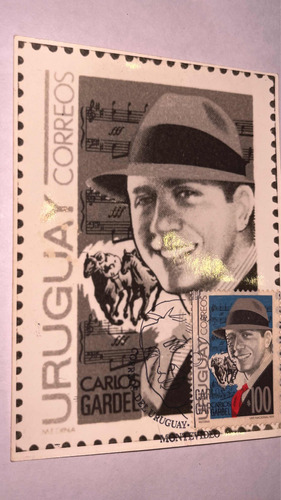 Carlos Gardel Selló Correo 1era Día 1974 Impecable Estado