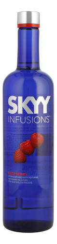 Caja De 12 Vodka Skyy Infusions Raspberry 750 Ml