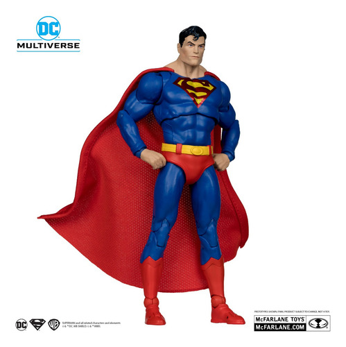 Superman (action Comics) Gold Label Mcfarlane - Nuevo (Reacondicionado)