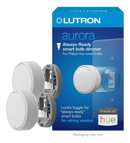 Lutron Z3-1brl-wh-l0-2 Aurora Smart - Regulador De Intensida