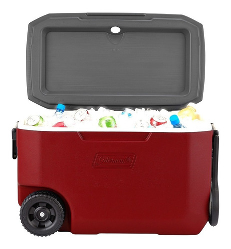 Imagen 4 de 10 de Conservadora Con Ruedas Coleman 62qt Xtreme Heladera Camping