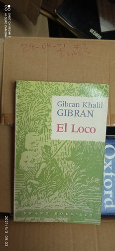 Libro El Loco. Gibran Khalil Gibran