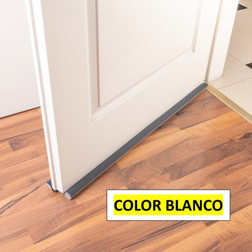 Imagen 4 de 8 de Zócalo Burlete Suprabond Doble Bajo Puerta 95cm - Blanco
