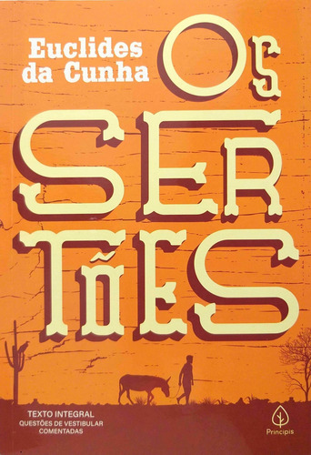 Imagem 2 de 3 de Livro Físico Os Sertões Euclides Da Cunha Texto Integral