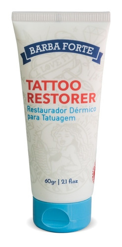 Restaurador Dérmico Para Tatuaje Tattoo Restorer Barba Forte