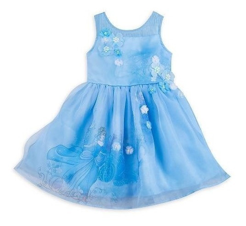 Cenicienta Cinderella Vestido Fiesta Tal 4 Disney