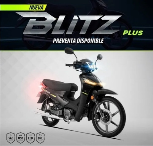 Imagen 7 de 19 de Motomel Blitz V8 Plus 110 Cc - 2022/2023! Megamoto Abasto!