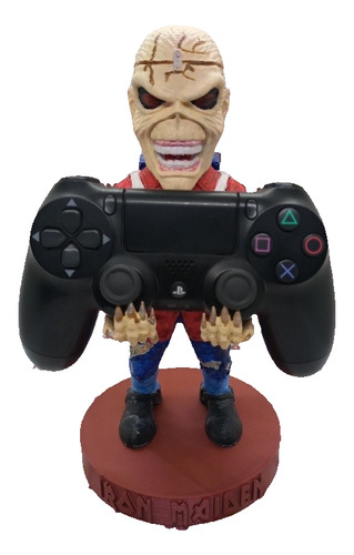 Soporte Joystick Iron Maiden Ps3 Ps4 Ps5 Xbox Ironmaiden 3d