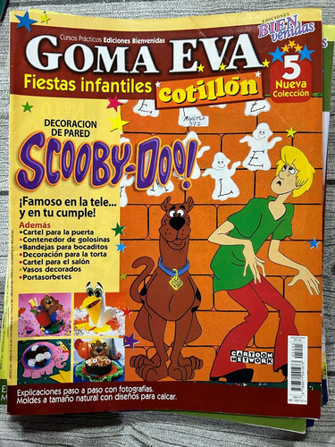 Revistas Goma Eva, Fiestas Infantiles, Cotillon 12 Vol C/u