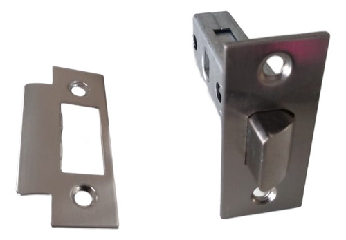 Pestillo Para Baño Iron Traba Automatica Con Resorte