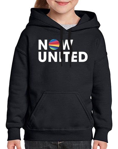 Moletom Infantil Now United Grupo Blusa Agasalho De Frio Top