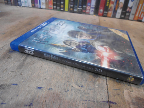 Blu-ray - Harry Potter 3d Deathly Hallows Part.2 - Só Ingles (Usado)