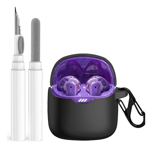 Funda Protectora Silicona Para Jbl Tune Flex Case +limpiador