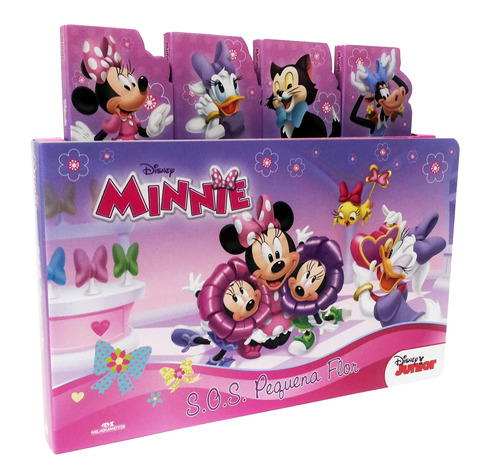 Minnie: S.O.S. Pequena Flor, de Disney. Série Disney Gift Editora Melhoramentos Ltda., capa dura em português, 2014