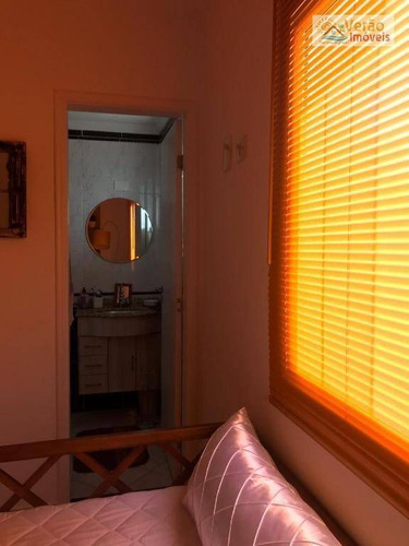 Imagem 7 de 19 de Apartamento Com 3 Dormitórios À Venda, 123 M² Por R$ 490.000,00 - Canto Do Forte - Praia Grande/sp - Ap0107