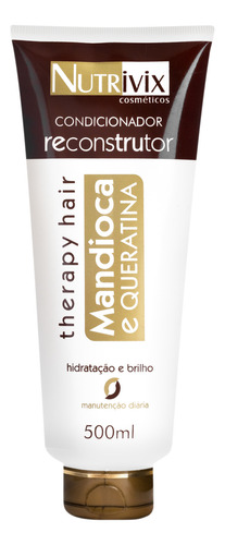Condicionador Mandioca 500ml - Nutrivix Cosméticos