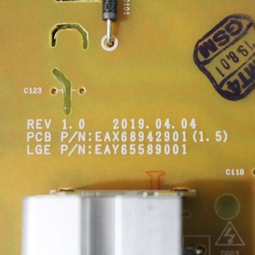 Fuente LG 60um7200pua 60un7300pua Eax68942901 (1.5) Eay65589 (Usado)