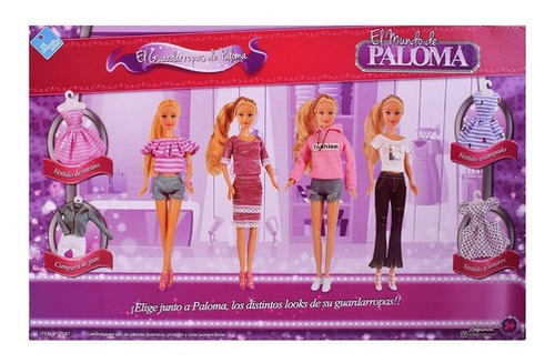Imagen 2 de 5 de Ropa Para Muñecas El Guardarropas De Paloma El Duende Azul