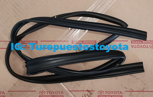 Goma Corredera Vidrio Puerta Izquierda Toyota Corolla 88-93