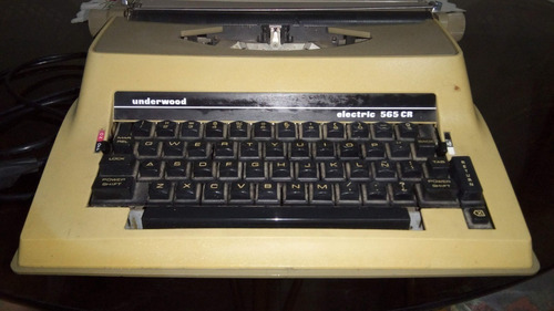 Maquina De Escribir Electrica Marca Underwood