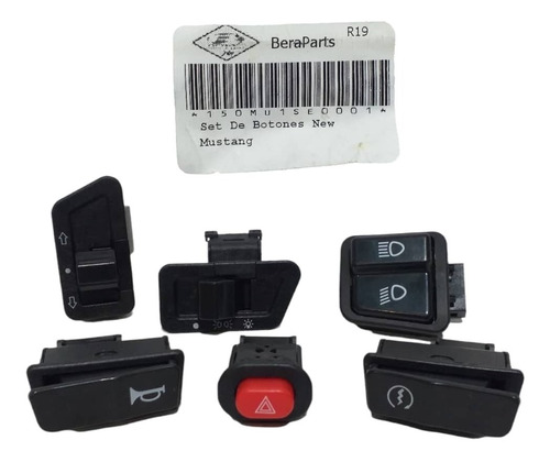 Imagen 1 de 1 de Set De Botones Bera Mustang Bera Original