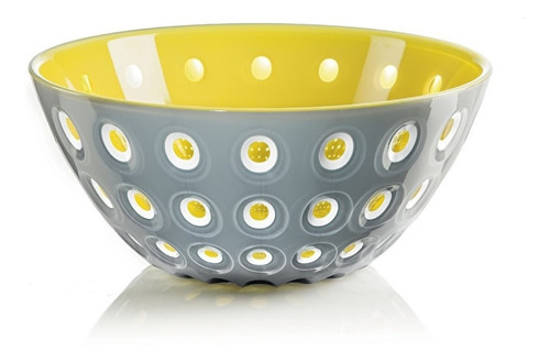 Tigela Bowl 25 Cm Em Acrilico Amarelo Le Murrine - Guzzini