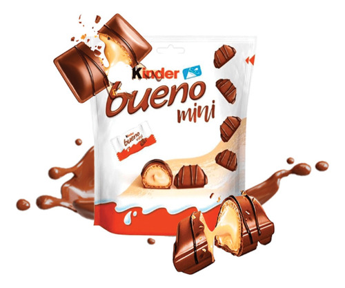 Kinder Bueno Mini 12 Bolsas De 105g C/u