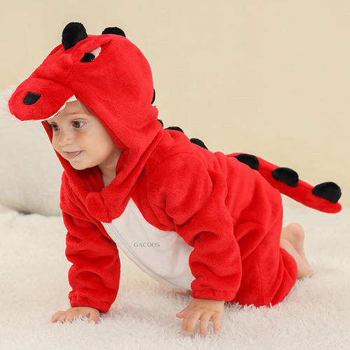 Pijama Para Bebés, Pijama De Una Pieza Con Capucha Para Bebé