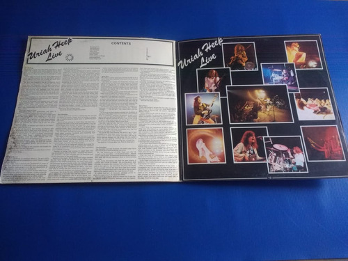 Lp Uriah Heep - Live January 1973 (duplo, Reedição) Estandar (Usado)