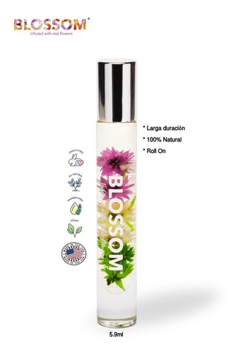 Perfume Roll On Blossom Beauty Vegano Cruelty Free Flores