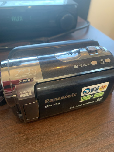 Videocamara Panasonic Sdr-h86, Yo Pago Envio Negro