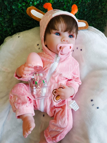 Bebé Reborn Original Vinilo Cuerpo Completo Bettie Reno Doll