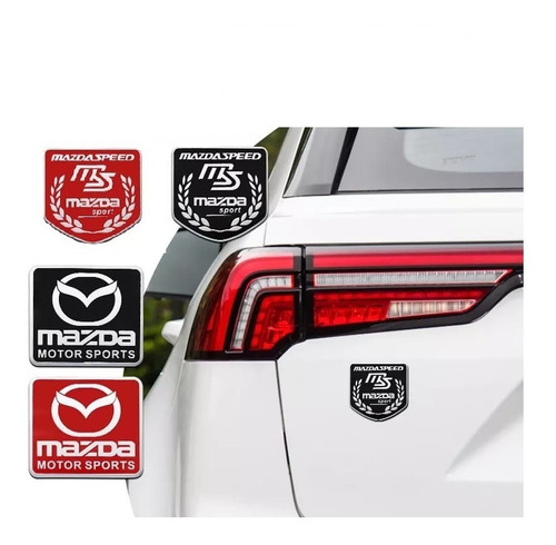  Emblema Aluminio Tuning Mazda Speed Accesorio