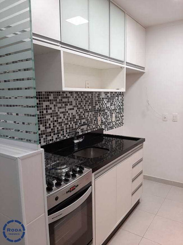 Apartamento Com 1 Dorm, Gonzaga, Santos - R$ 600 Mil, Cod: 18447 - V18447