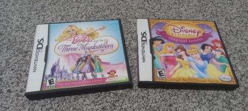 Disney Magical Jewels + Barbie - Nintendo Ds Original