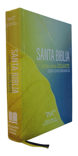 Biblia Letra Super Gigante 19 Ptos. Rvc C/concordancia