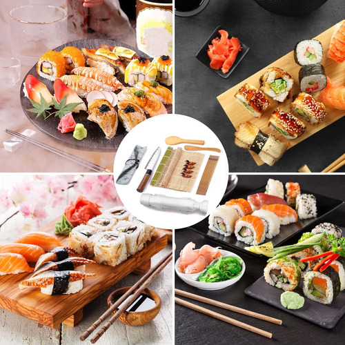 Kit De Sushi Para Principiantes, Incluye Elementos Esenciale