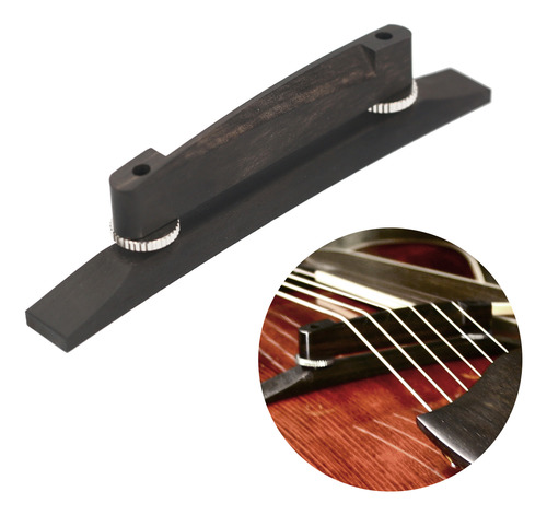 Guitarra Guitar Bridge Archtop Bridge Para Puente Ajustable