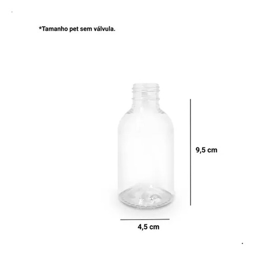 Imagem 6 de 6 de Frasco Pet Saboneteira De 100ml Com Válvula Sabonete Full