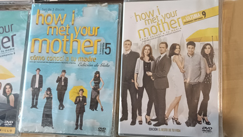 Dvd Como Conoci A Tu Madre Temporada 1-2-4-5-8-9 (Usado)