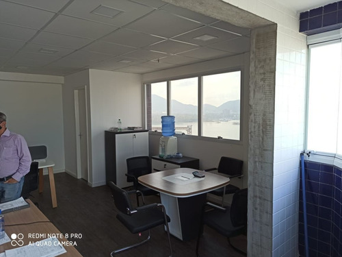 Imagem 18 de 22 de Sala Comercial Na Ponta Da Praia Santos Sp - Sa0205