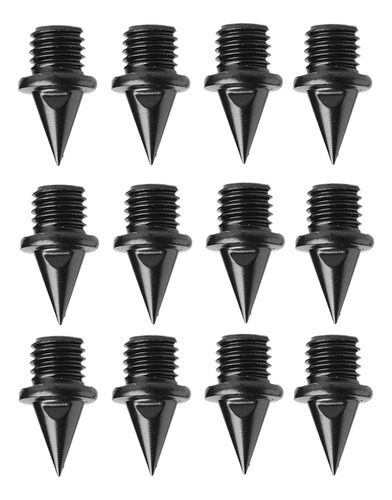12 Uds. Clavos De Pista, Clavos De Repuesto Ligeros Negro