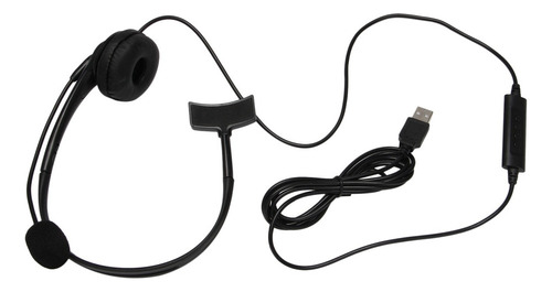 Auriculares Usb Call Center Con Micrófono Con Cancelación De