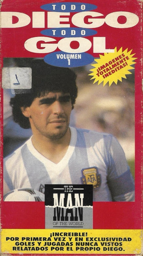 Diego Maradona Vhs Todo Diego Todo Gol