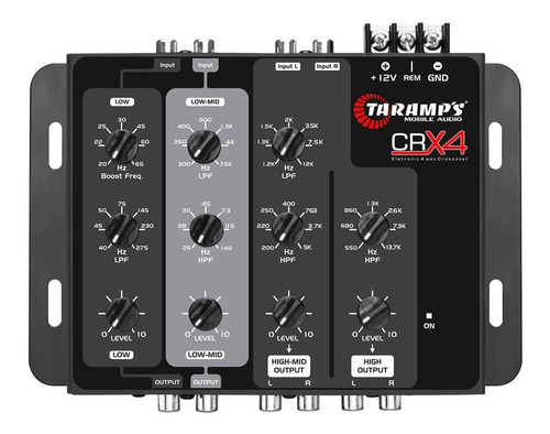 Crossover Taramps Crx-4 Crx4 4 Vias Mesa De Som Automotivo